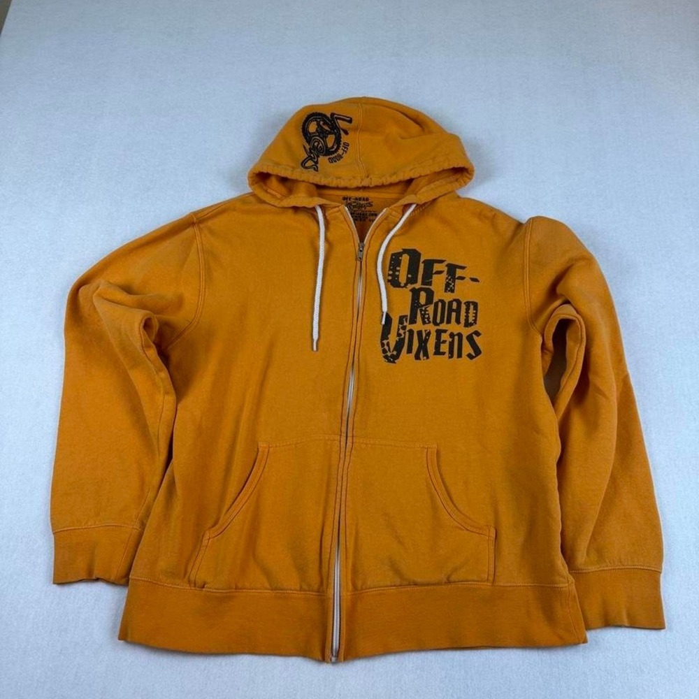 Off-Road Vixens Zip Up Hoodie Size: Large